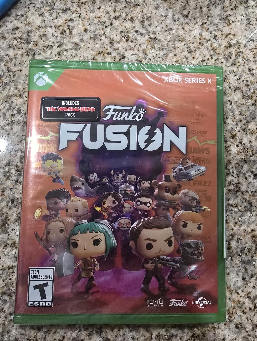 Funko Fusion Video Game - Green Case with Red Cover Art